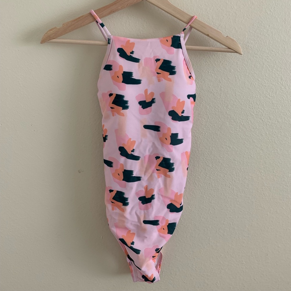 Pink swimsuit